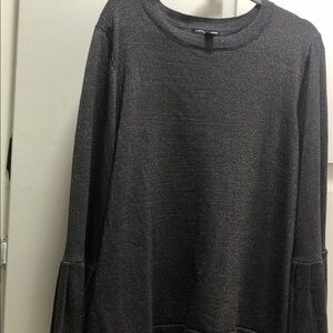 Elegant Gray Women's Top